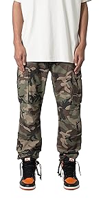 mens cargo pants camo