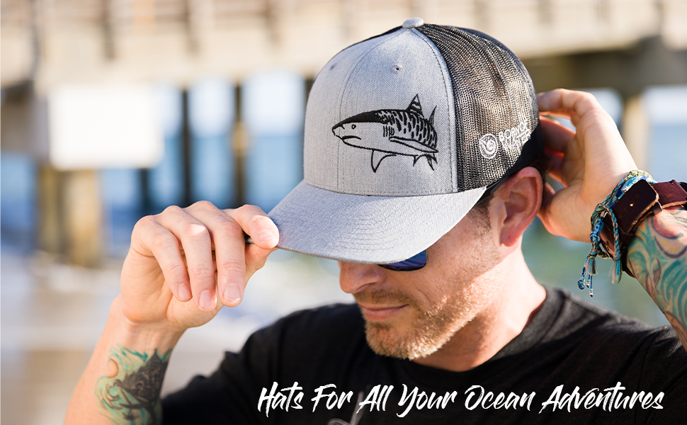 Tiger Shark Scuba Diving Trucker Hat