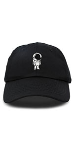 astronaut embroidered dad cap