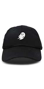 dalix cute ghost embroidered dat hat