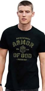 Kerusso Put on the Whole Armor of God T-Shirt