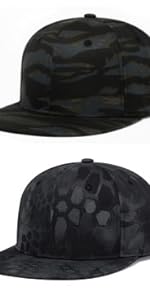 Camo Army Snapback Hats