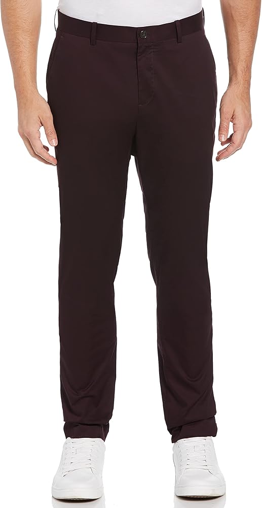 Perry Ellis Men's Resist Spill Slim Fit Stretch Chino