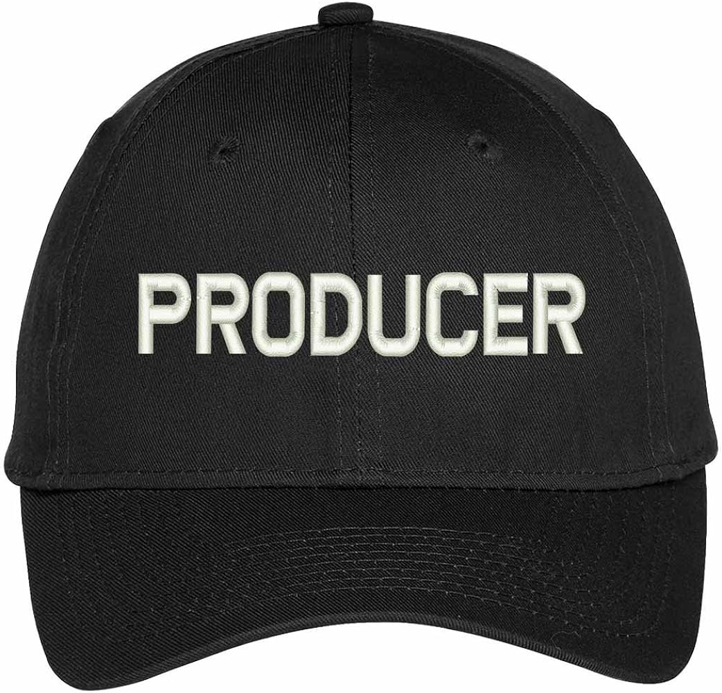 Trendy Apparel Shop Producer Embroidered High Crown Baseball Cap