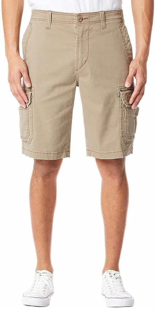 UNIONBAY Mens Flex Waist Cargo Shorts