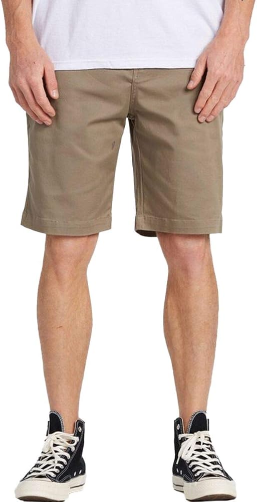 Billabong Carter Stretch Walk Shorts - Dark Khaki