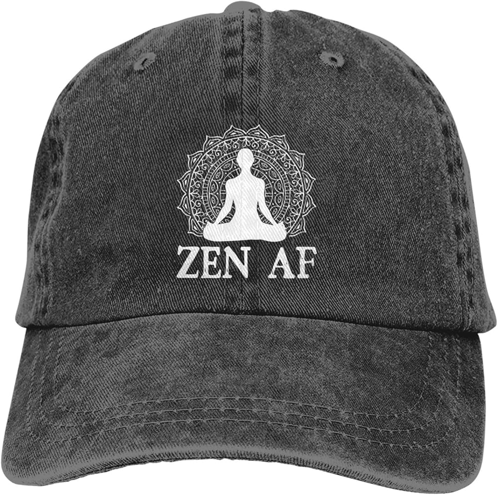 Funny Yoga Art Baseball Cap Golf Dad Hat Adjustable Original Classic Low Profile Cotton Hat Men Women