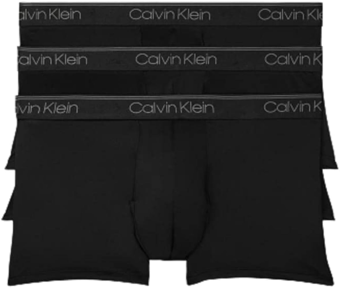 Calvin Klein Men's Underwear Micro Stretch 3 Pack Trunk