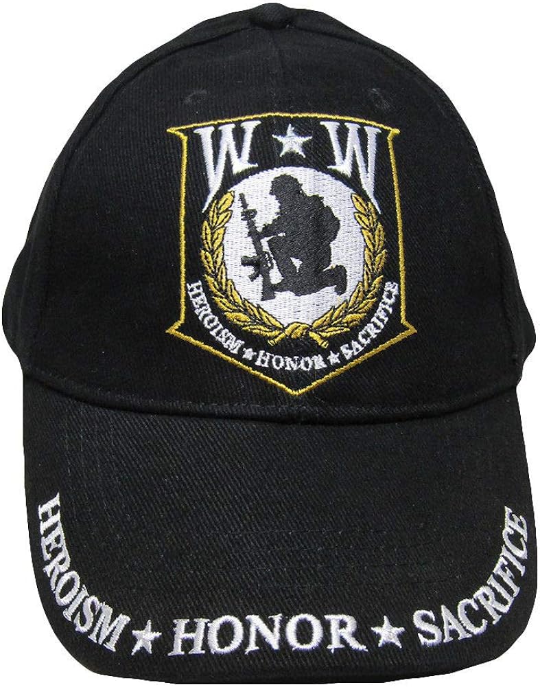 Wounded Warrior Embroidered Low Profile Cap