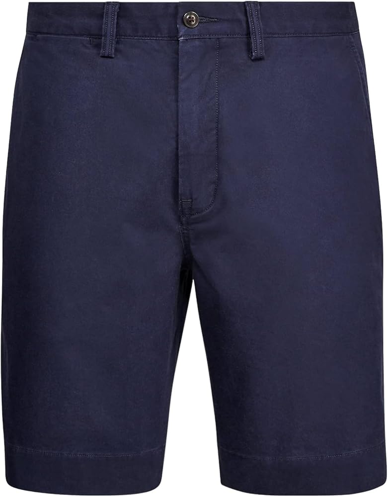 POLO RALPH LAUREN Men's Big & Tall Stretch Classic Fit Chino Short (Ink Blue, 40 Tall)