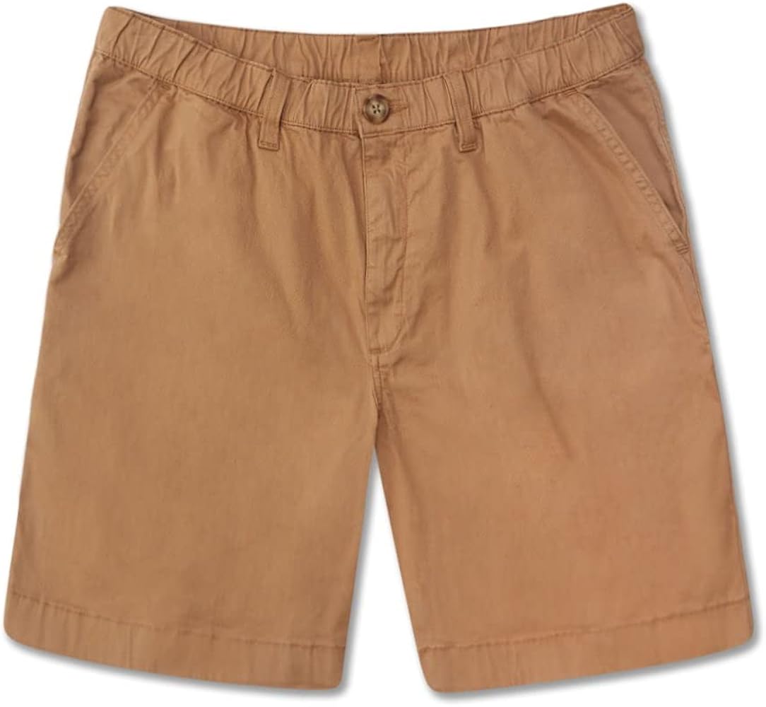 Chubbies Mens Shorts 7" Inseam Updated Fit Stretch Casual Chino Khaki Shorts