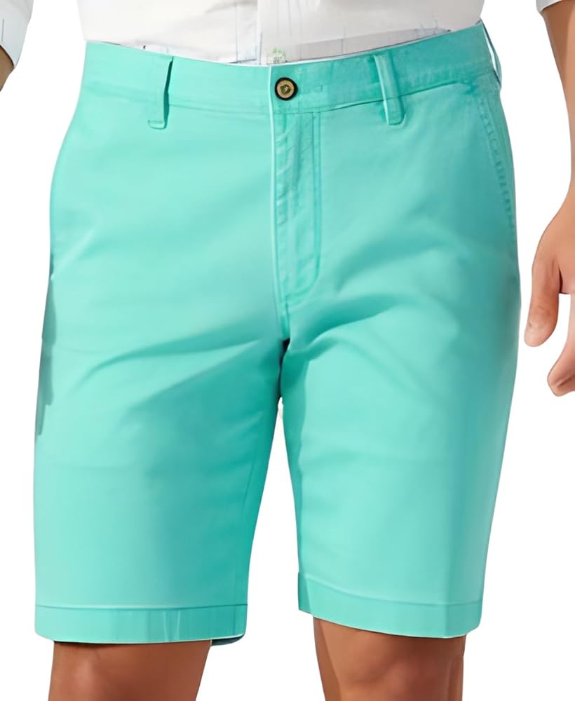 Tommy Bahama Mens Boracay Shorts (Color Kohala Teal Size 38)