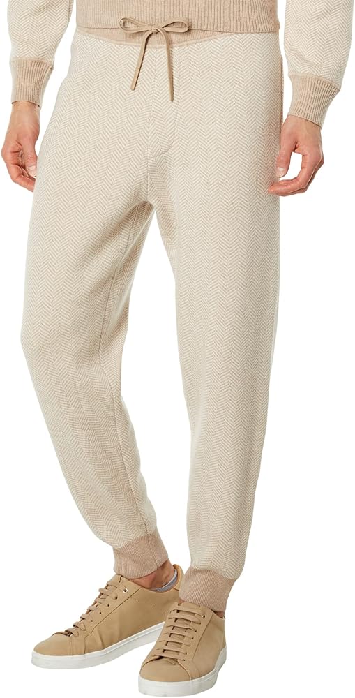 Theory Men's Alcos Herringbone Jogger