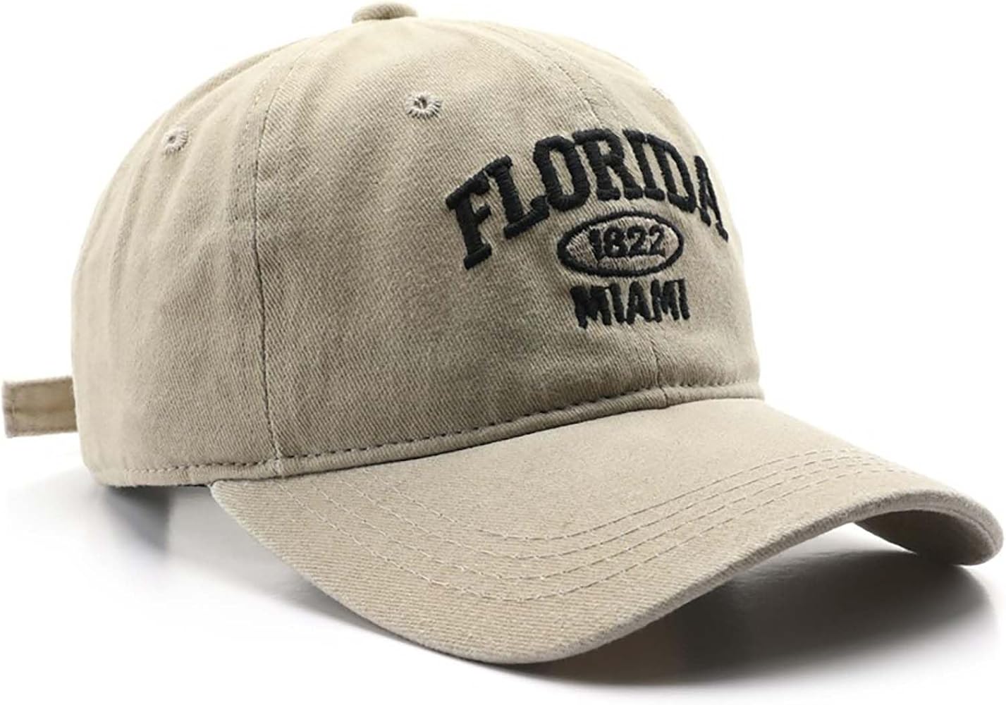 Florida Hat Distressed Vintage Basebal Cap Cotton Sun Hat Trucker Cap