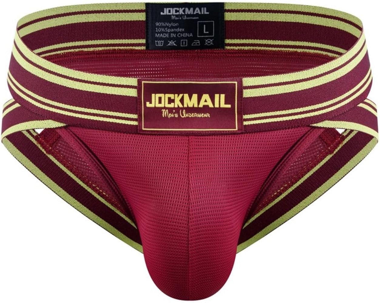 JOCKMAIL Mens Briefs Low Waist Sexy Men Sports Mesh Breathable Comfort Brief Men's Athletic Underwear