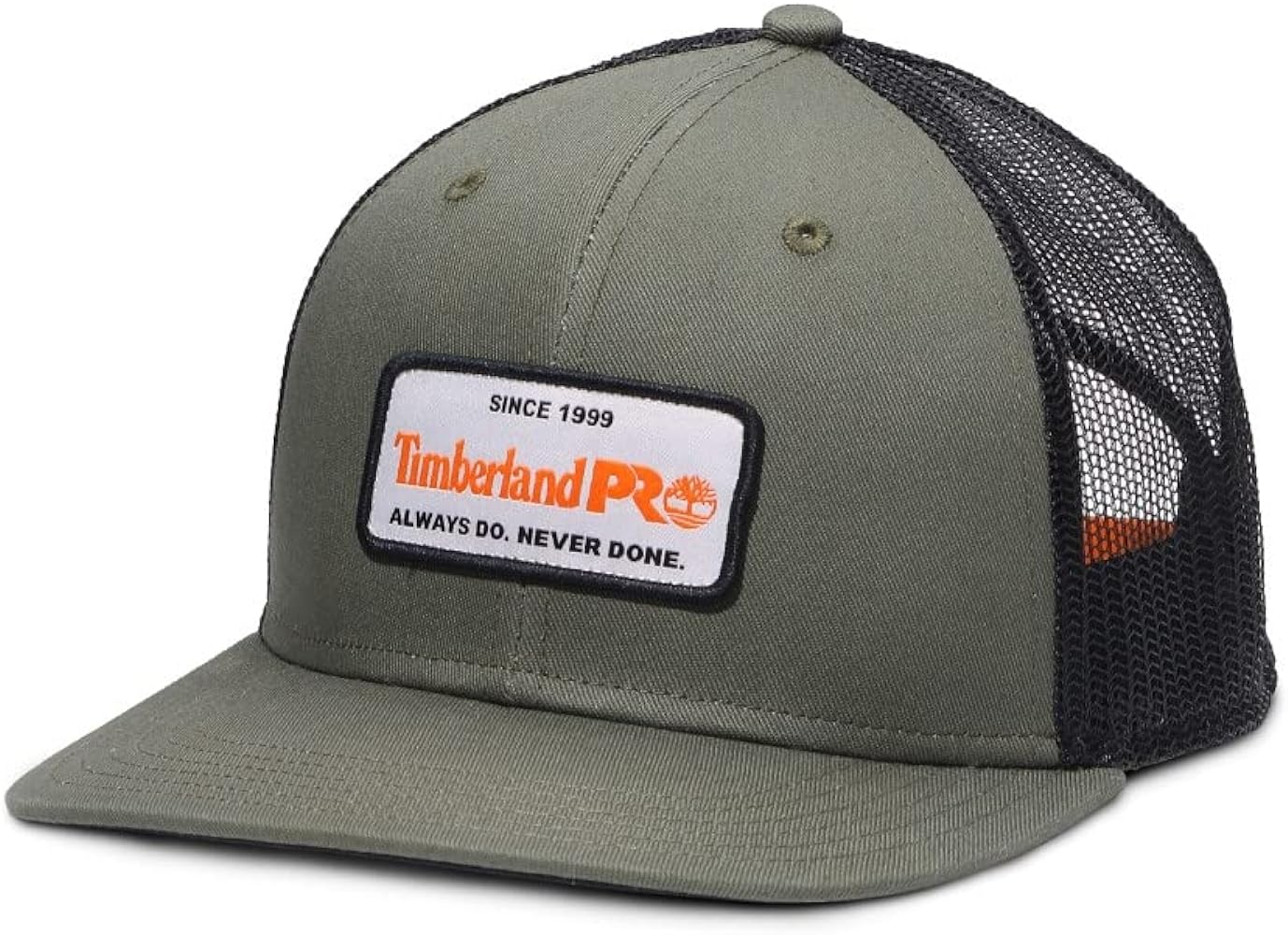 Timberland Unisex-Adult Adnd Light Logo Mid Profile Trucker Cap