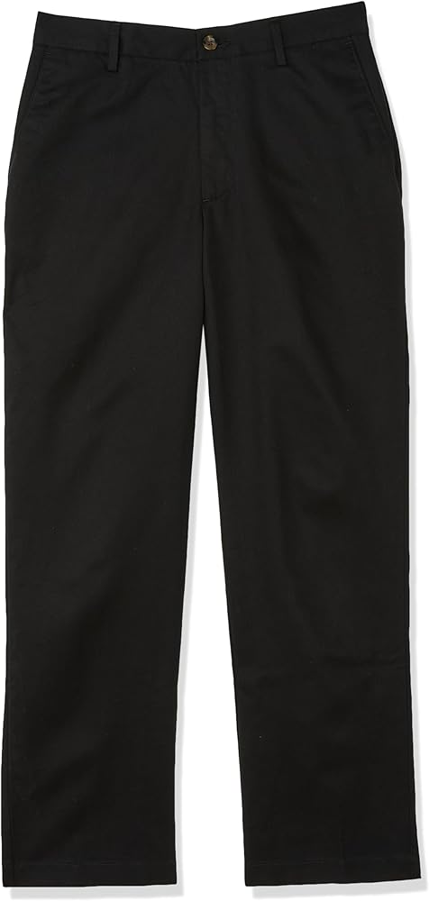 Amazon Essentials Men's Classic-Fit Wrinkle-Resistant Flat-Front Chino Pant (Available in Big & Tall), Washed Black, 38W x 30L