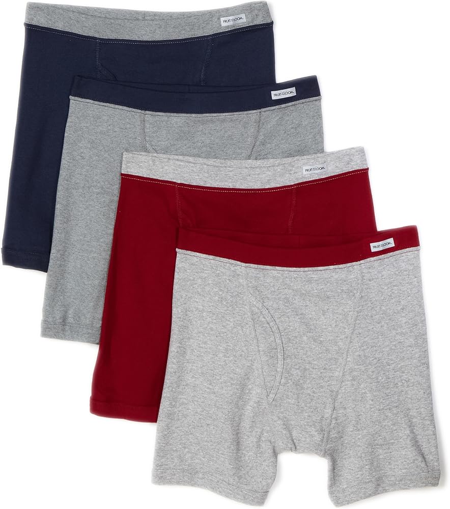 Fruit Of The Loom Men's Boxer Briefs(Pack of 4)