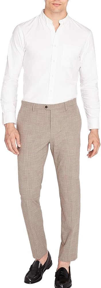 Club Monaco Men's Sutton Plaid Front Pant