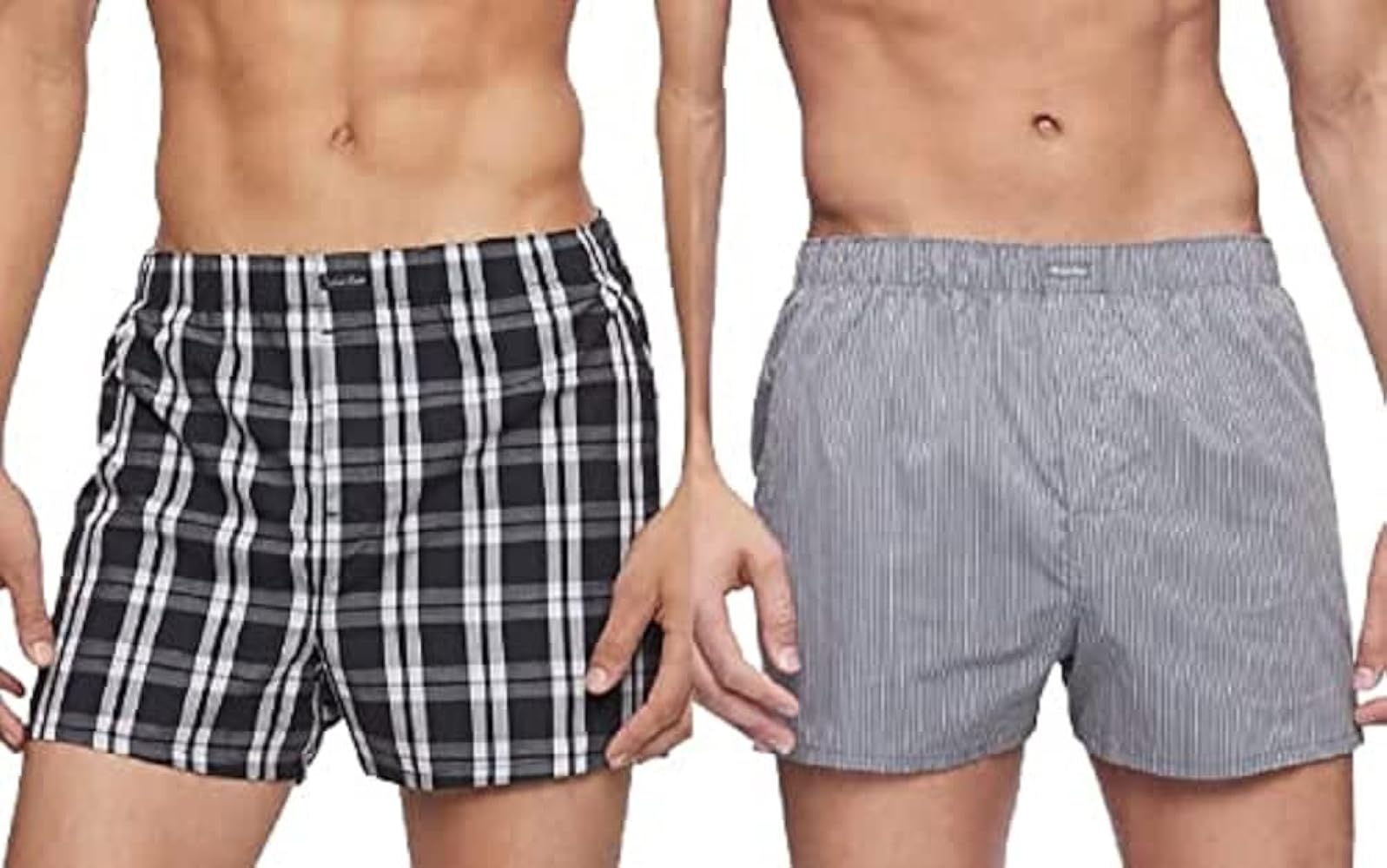 Calvin Klein Men's Cotton Classics Multi-Pack Woven Boxers