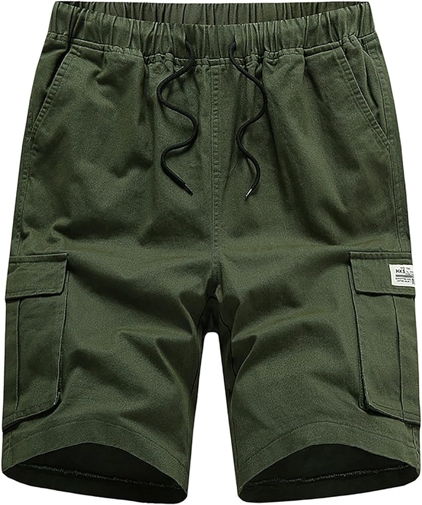 Men's Cargo Shorts Outdoor Large Size Multi-Pocket Loose Casual Fashion Overalls Shorts