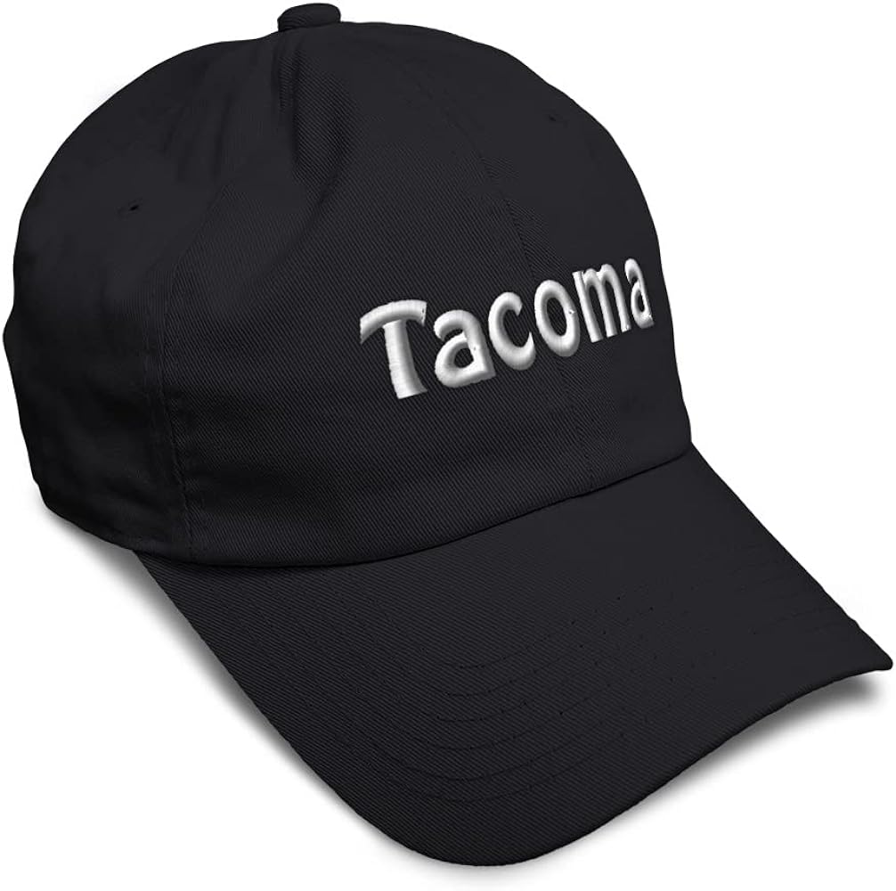 Soft Baseball Cap Tacoma Love City Twill Cotton Dad Hats for Men & Women