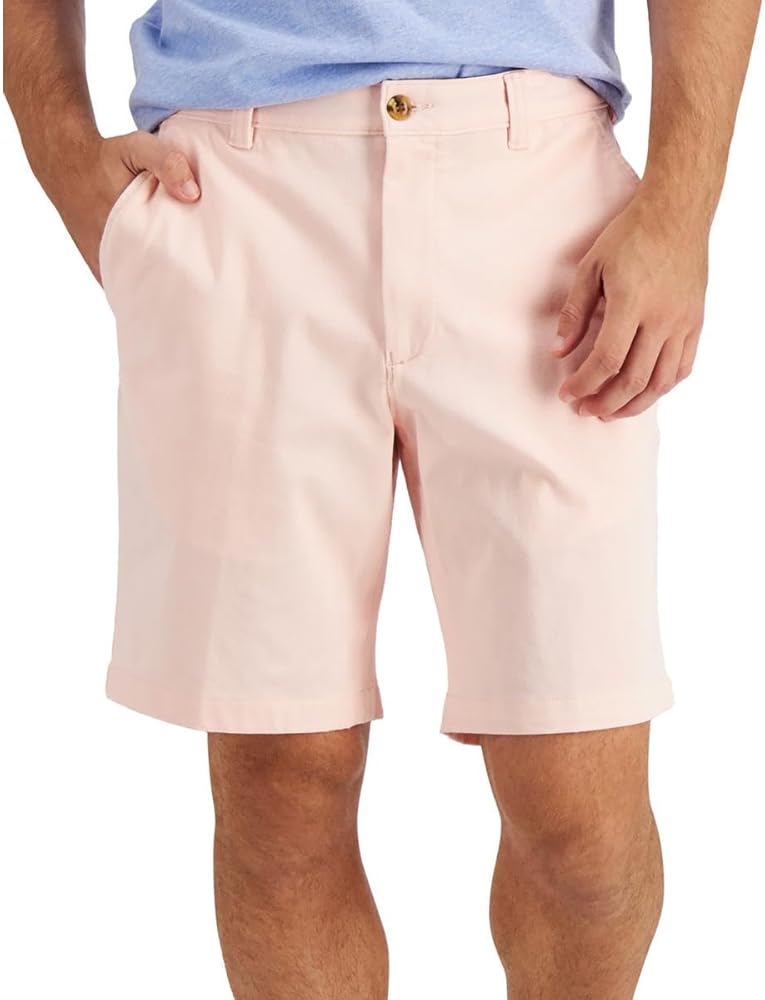 Club Room Mens Chino Classic Fit Bermuda Shorts