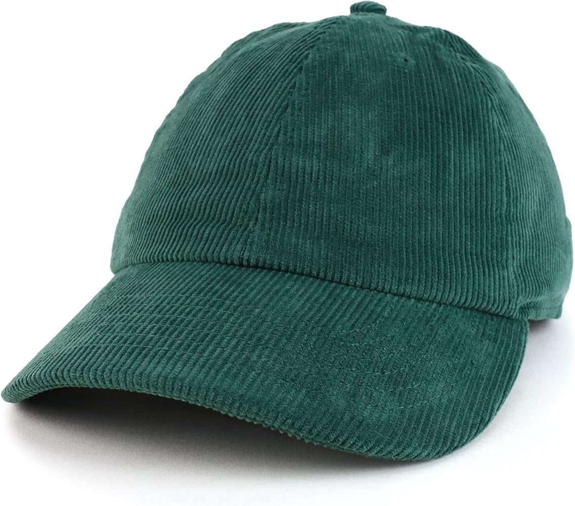 Trendy Apparel Shop Cotton Corduroy Unstructured Baseball Cap Dad Hat