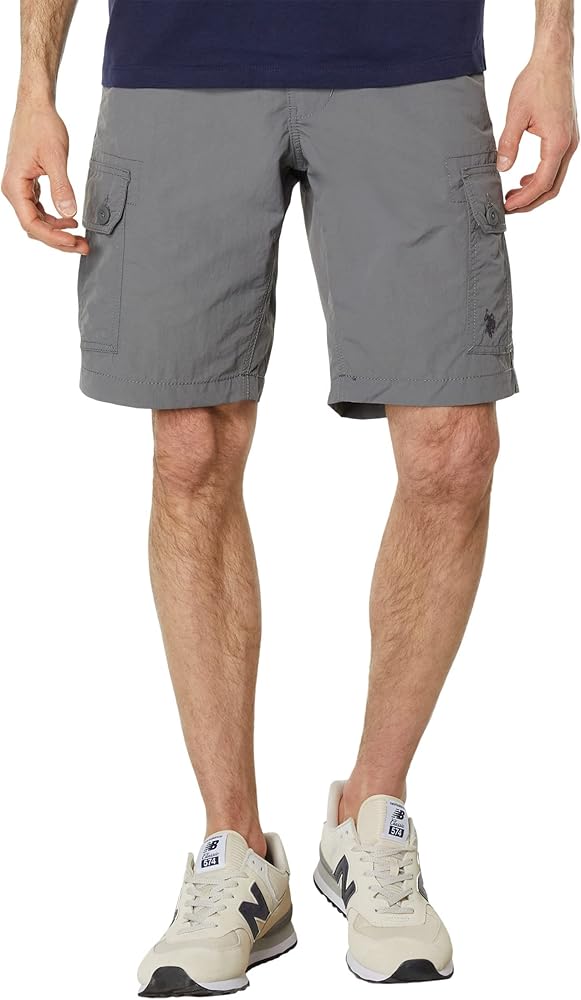 U.S. Polo Assn. 10.5" Nylon Cargo Shorts