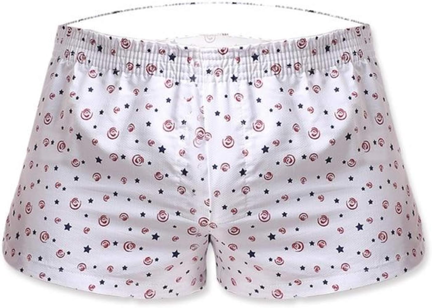 Mens Underwear - Broad Boxer Shorts- Poly Cotton Printed dot- Breathable Maker