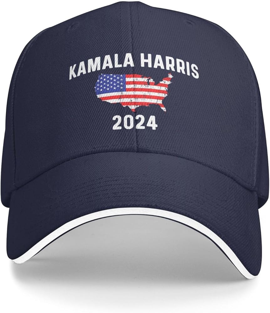 Kamala Harris 2024 Cap Men Baseball Hat Graphic Caps