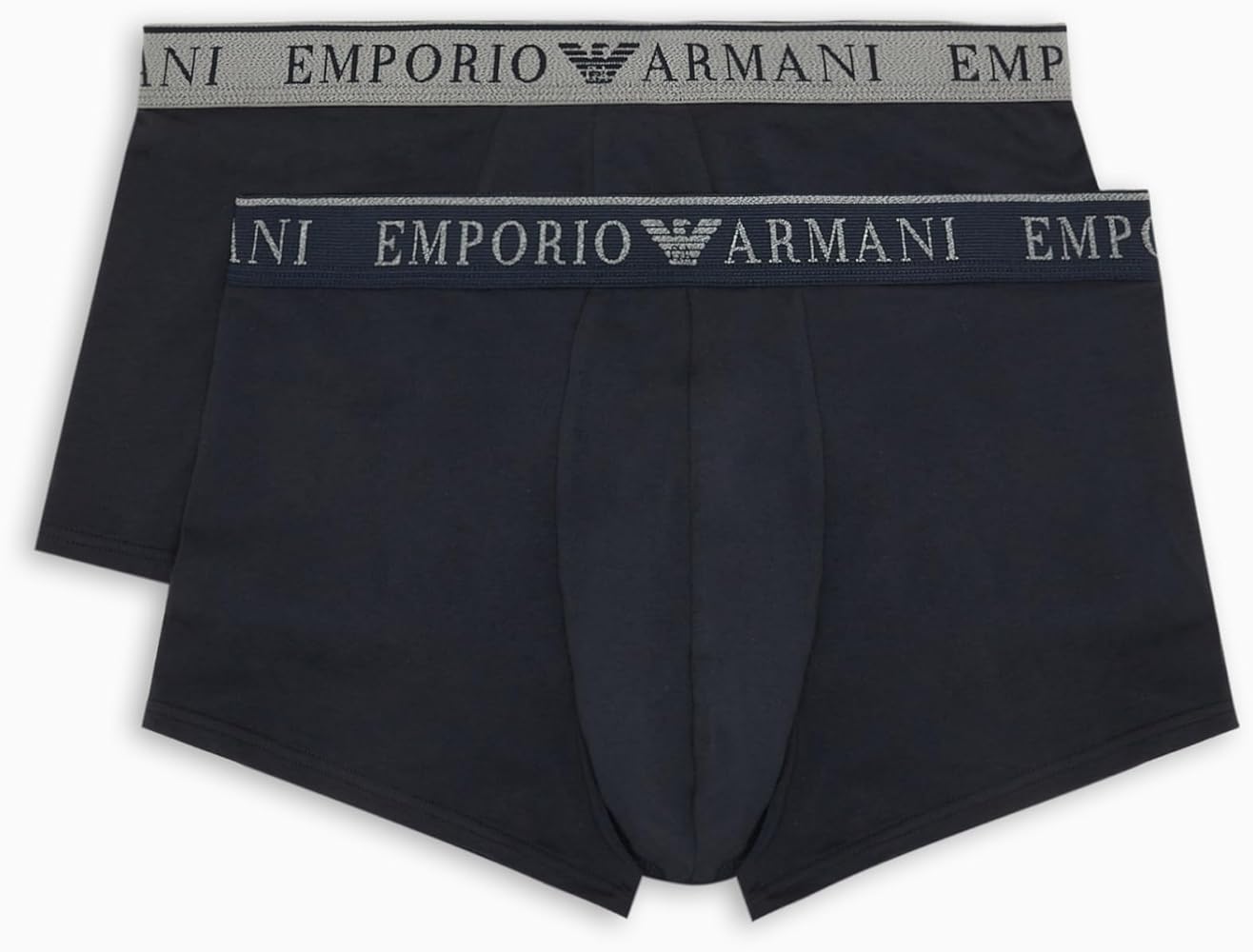 Emporio Armani Men's Stretch Cotton Endurance 2-Pack-Trunk