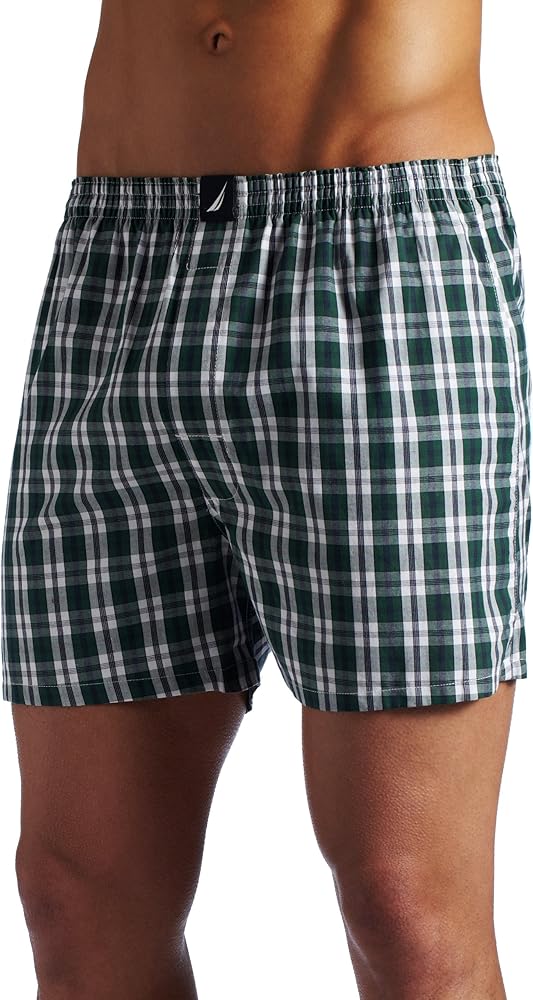 Nautica Men's Charter Plaid Boxer