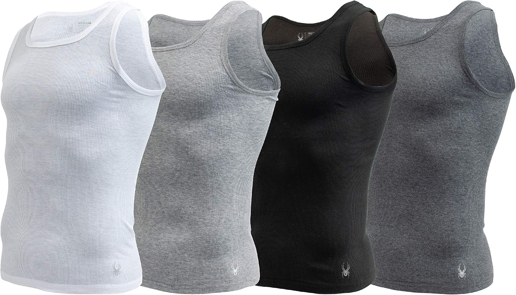 Spyder Mens Pro Cotton Pro Stretch Tank Tops A Shirts