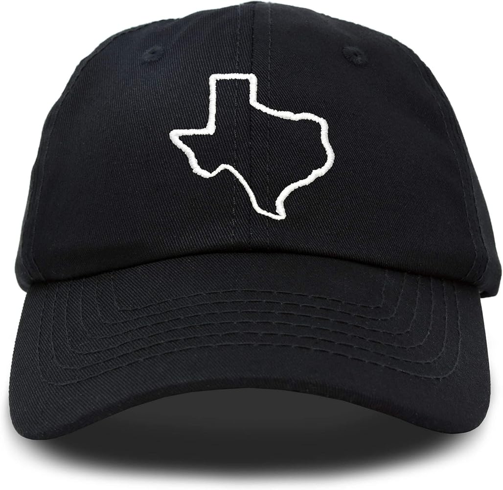 DALIX Texas State Embroidered Dad Hat Cotton Baseball Cap Women