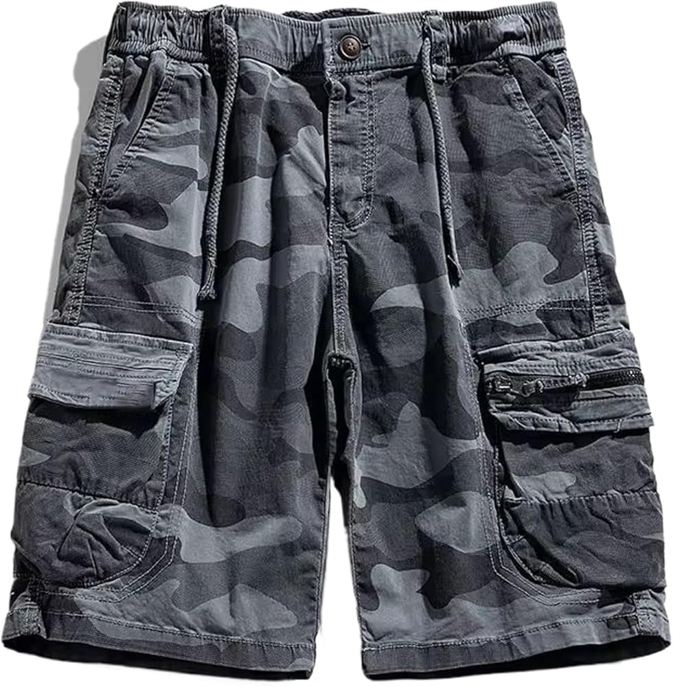 Shorts Mens Summer Cotton Y2K Cargo Shorts Men Clothing Casual Jogger Male Sports Short Pants