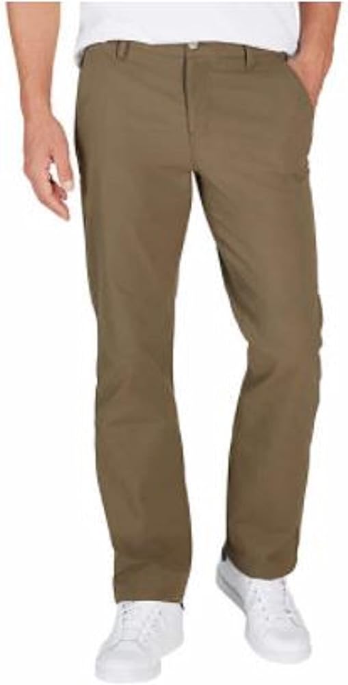 Weatherproof Vintage Men’s Performance Tech Pant (Brown, 40x30, Numeric_30)