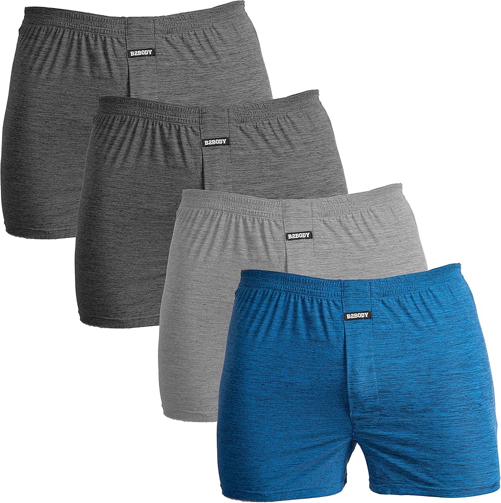 Breathable Boxers for Men Small to Big and Tall Cool Touch Boxer Underwear