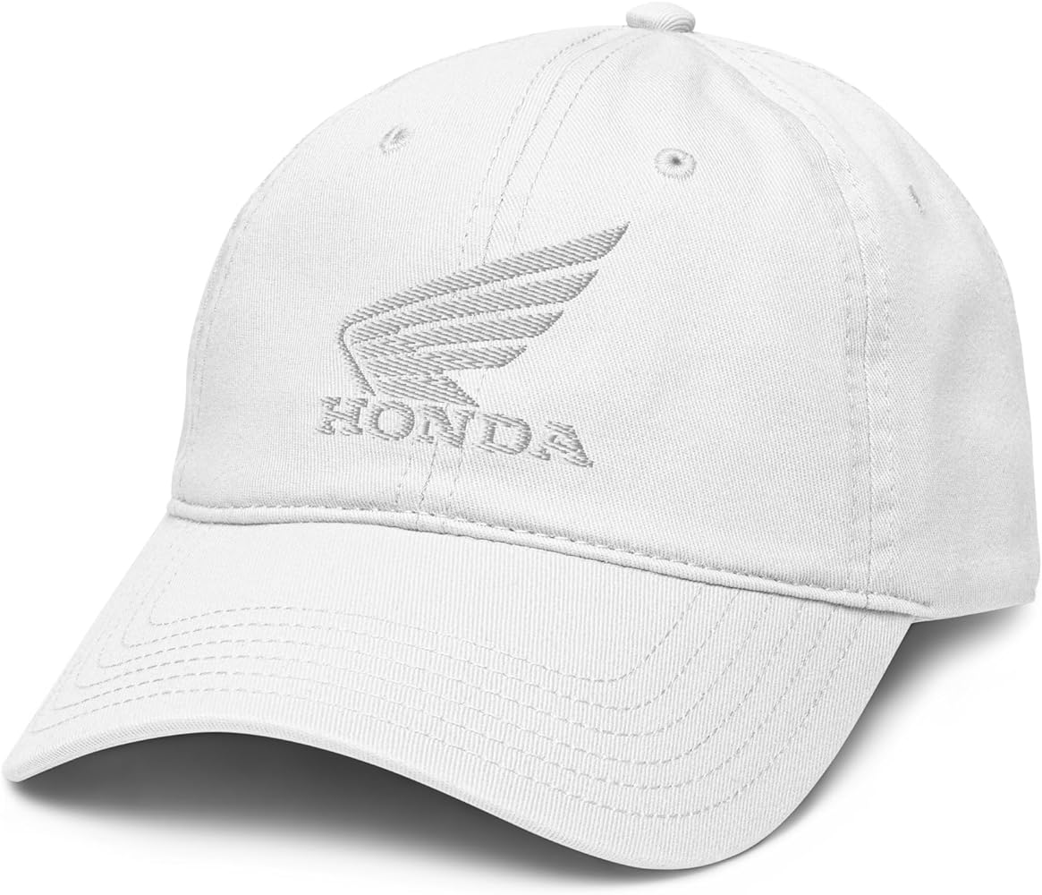 New White Wing Logo Adjustable Baseball Hat