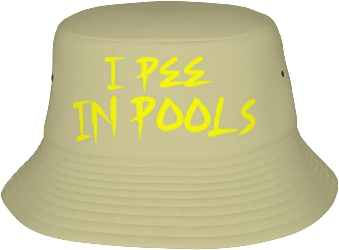 I Pee in Pools Bucket Hat Unisex,Funny Quote Humor Fisherman Cap Travel Beach Sun Hats for Outdoor Headwear