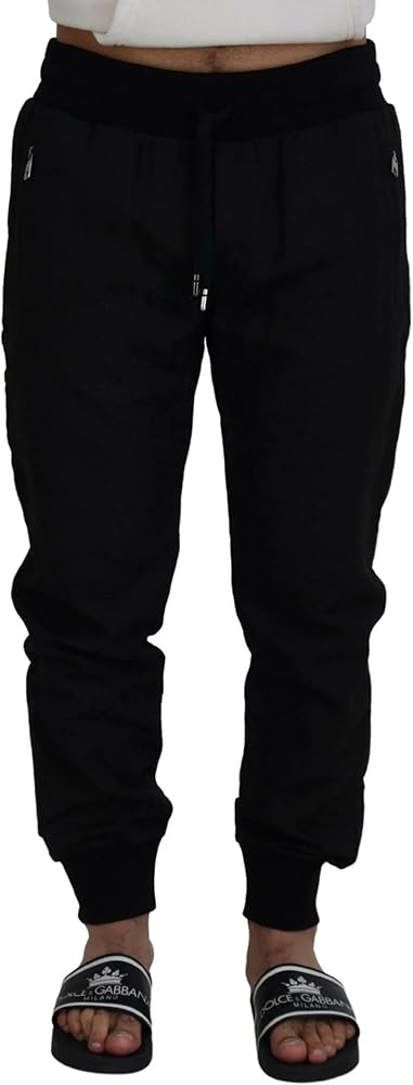 Dolce & Gabbana Black Men Casual Jogger Men's Pants