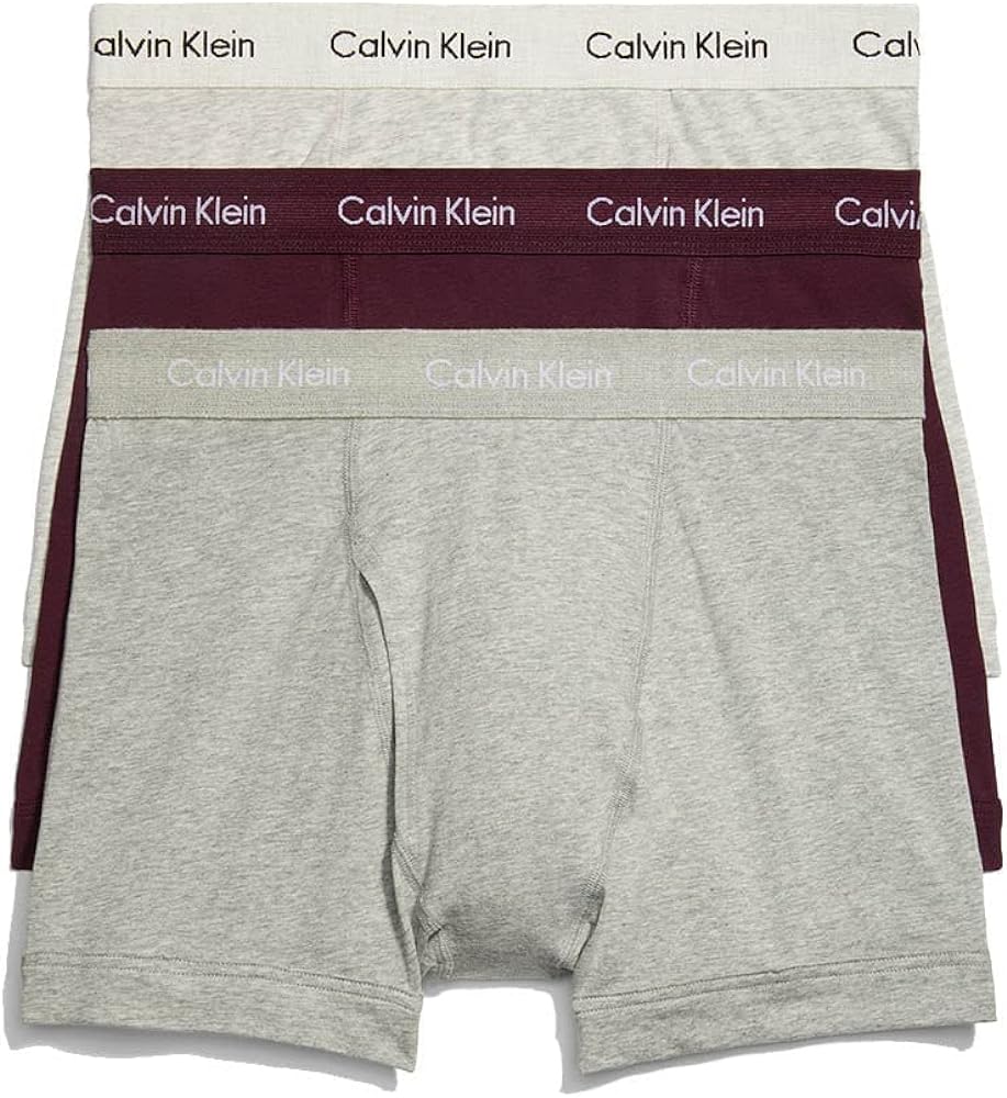 Calvin Klein Men's Cotton Stretch 3-Pack Trunk