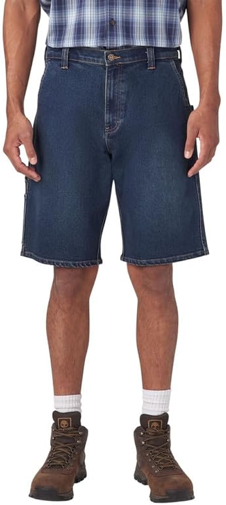 Dickies Men's 11 Inch Denim Utility Shorts