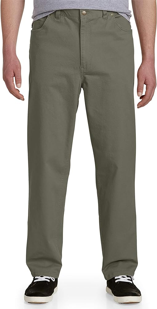 Harbor Bay by DXL Men's Big and Tall Continuous Comfort Pants