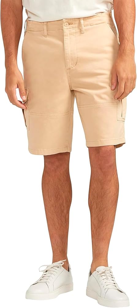 Silver Jeans Co. Men's Khaki Cargo Shorts