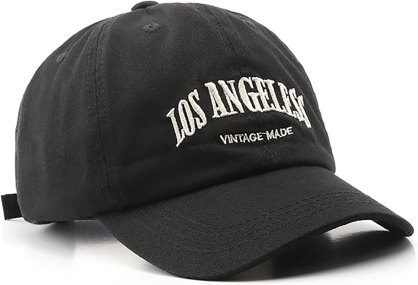 Los Angeless Hat Distressed Vintage Embroidered Baseball Cap for Men and Women