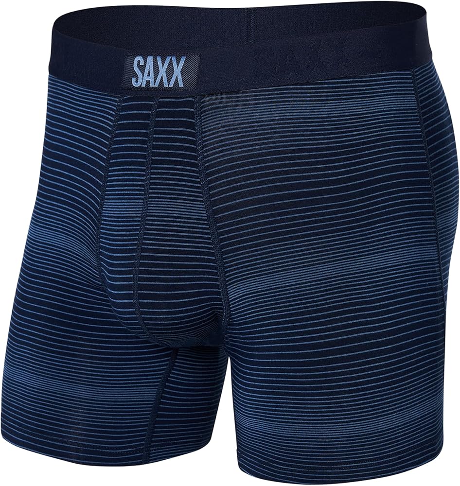 SAXX Men's Underwear - Vibe Super Soft Boxer Brief with Built-in Pouch Support - Underwear for Men, Spring