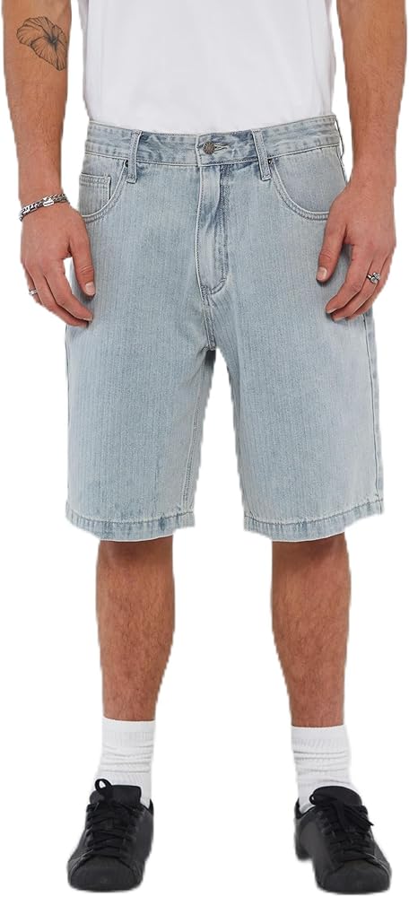 GUESS Originals Herringbone Denim Shorts