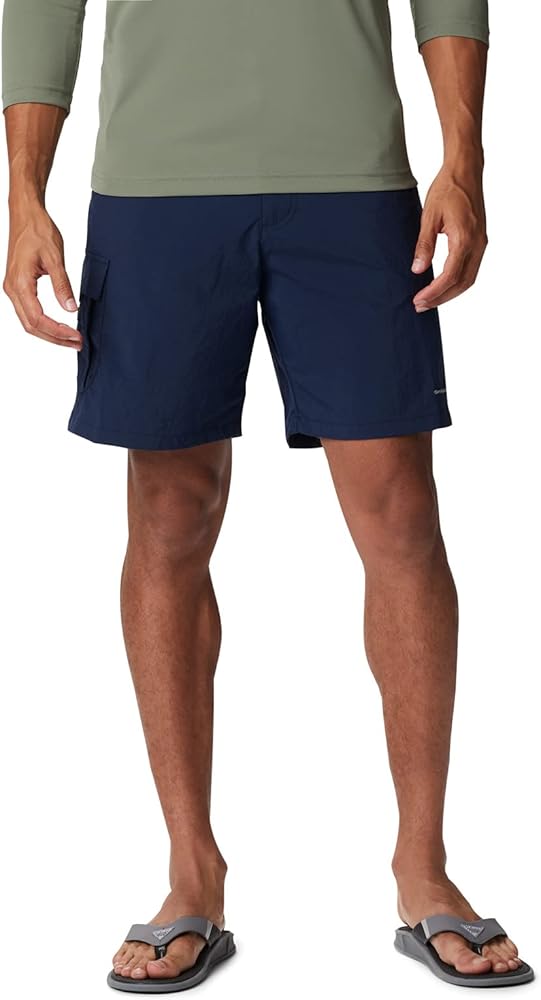 Columbia Men's PFG Bahama Short, Sun Protection, Quick Drying, XXLargex6, Collegiate Navy