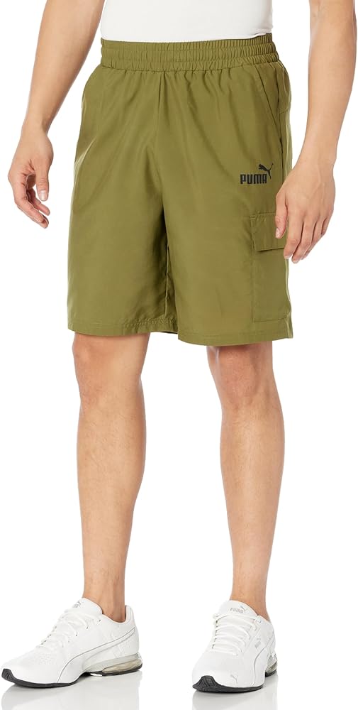 PUMA Men's Essentials Woven 9" Cargo Shorts